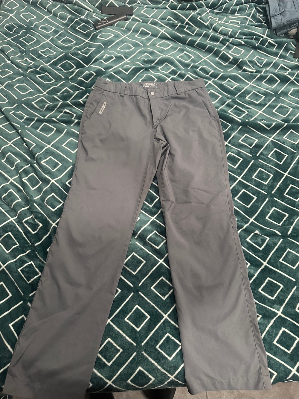Nike Tour Performance Men's Gray Straight-Leg Performance Pants